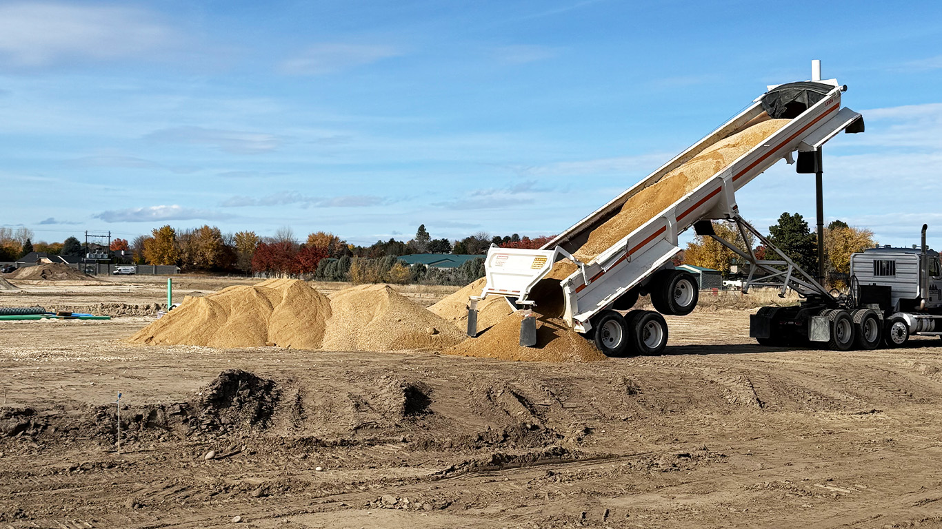 Peak Condo Storage development in Eagle Idaho
