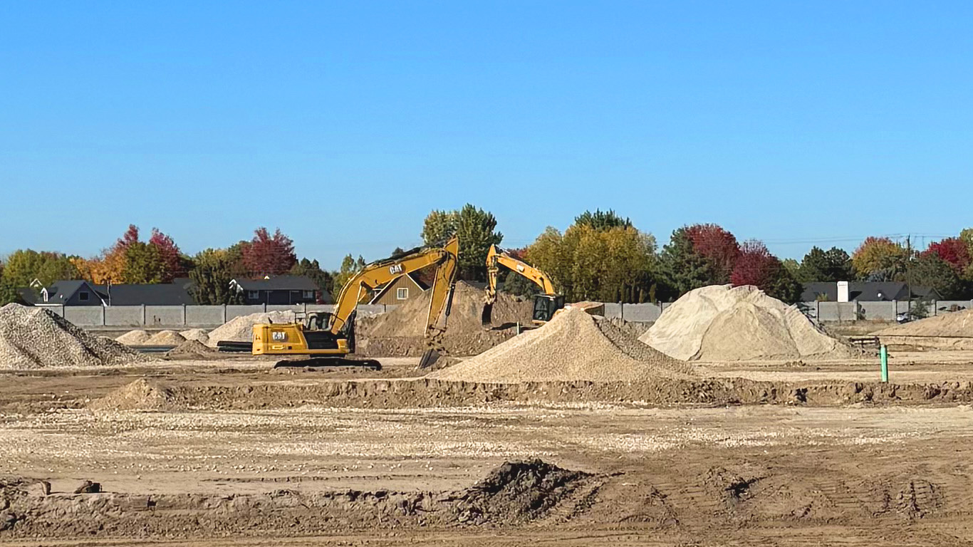 Peak Condo Storage development in Eagle Idaho